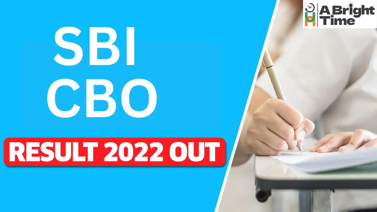 SBI CBO Result 2025