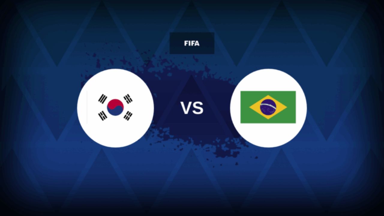 South Korea vs Brazil International Friendly Match 2025