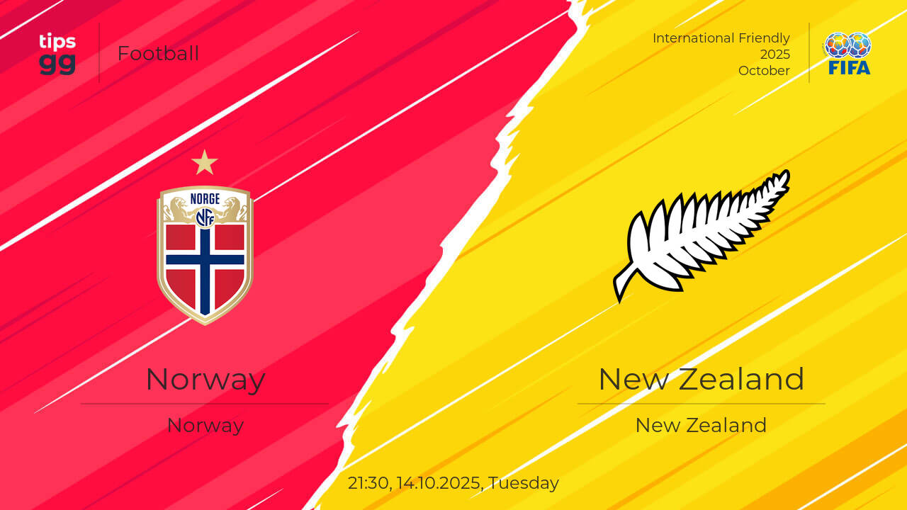 Norway vs New Zealand friendly